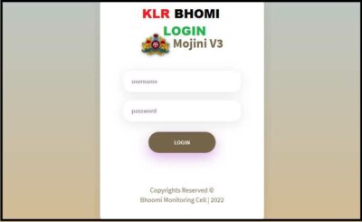 KLR Login RTC Nadakacheri Survey Documents At Karnataka Land Records 2023