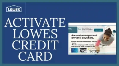 Lowes Credit Card Activation