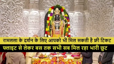 Ram Mandir Ayodhya Ticket
