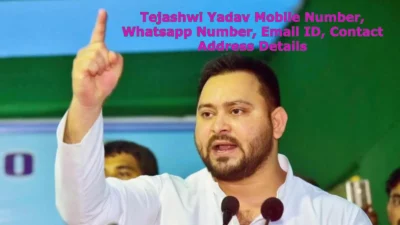 Tejashwi Yadav Mobile Number