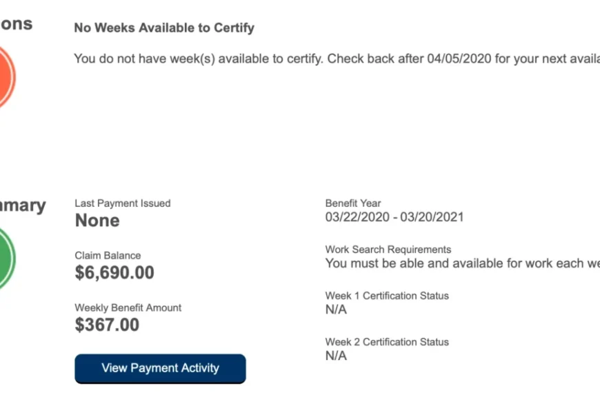 California unemployment claim status