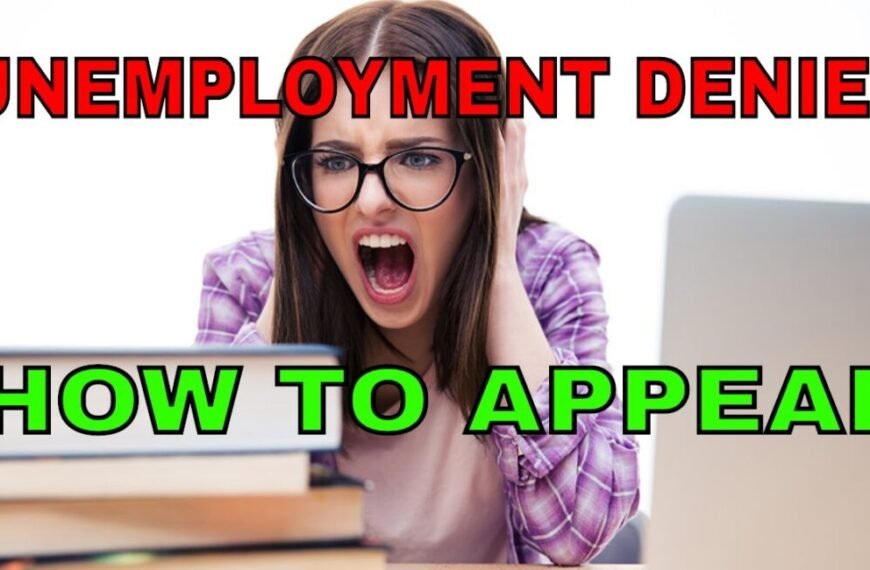 How to appeal an unemployment denial